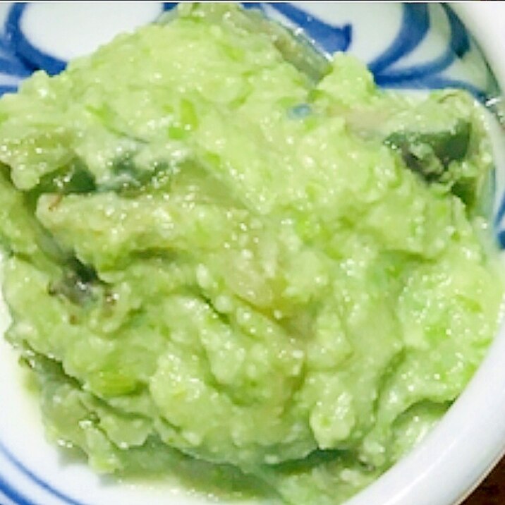 茄子のずんだ和え